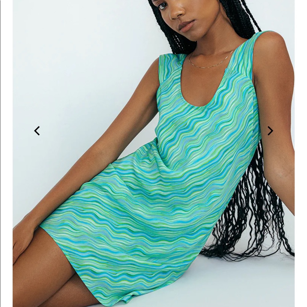 Ciao Lucia Dila dress, sea glass, small